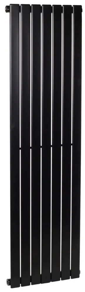Трубчатый радиатор Betatherm вертикальный Blende 1 1400x394 (Черный RAL 9005M, подк. №99) Фото - 1